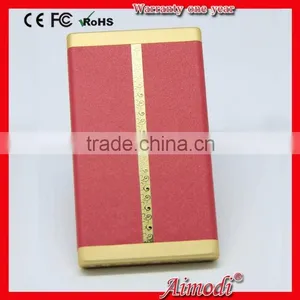 2015 Ultra-thin Credit Card Size Power Bank With Built in Charge Cable Slim Power Banks thumbnail-5