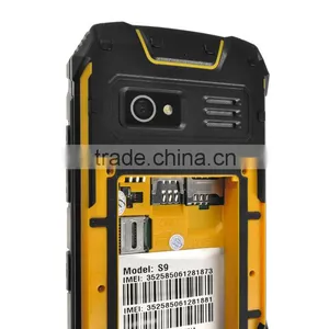 4.5 Inch PI67 ZGPAX S9 512MB +4GB Unlocked Waterproof Smartphone thumbnail-3