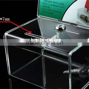 Wholesale Acrylic Donation Container Ideas thumbnail-3