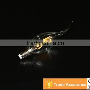 New Edison Style 4W E12/E14 B35 LED Filament Flameless Bulb Manufacturing CE/RoSH/TUV/FCC/UL 770 thumbnail-1