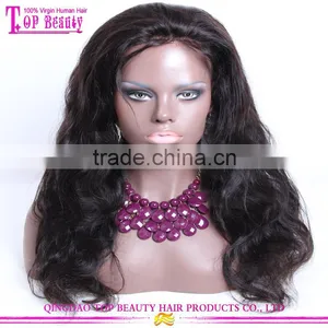 Qingdao Supplier Wholesale Cheap Wavy Natural Girl Hair Wig 100% Unprocessed Natural Hair Wig thumbnail-1