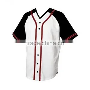 v Neck Baseball Jerseys Cheap Wholesale Plain Baseball Jersey thumbnail-2