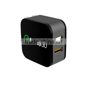 Dual Usb QC 3.0 2.0 30W Quick Charger 18W for QC3.0 12W for Smart Charger thumbnail-1