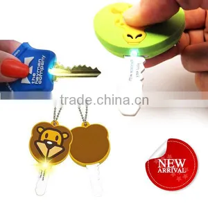 Promotional Soft PVC Led Light Keychain thumbnail-1