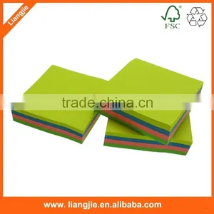 Customized and Memo Pads,loose Leaft Style Colorful Paper Memo Cube thumbnail-1