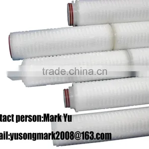 0.22 Micron Nylon Pleated Cartridge Filters Used for Food and Beverage thumbnail-1