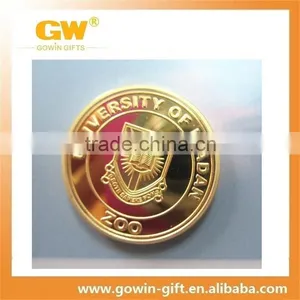 Custom Souvenir Gold Metal Coin thumbnail-2