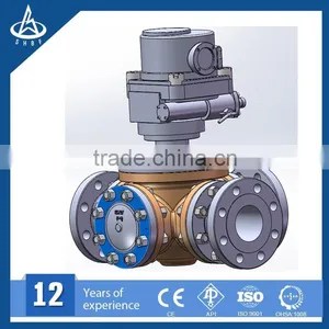 Factory API 3 Way Valve 1.6MPa,Ball Valve thumbnail-1