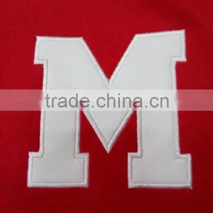 Red Color Custom Baseball Man Jacket Design thumbnail-2