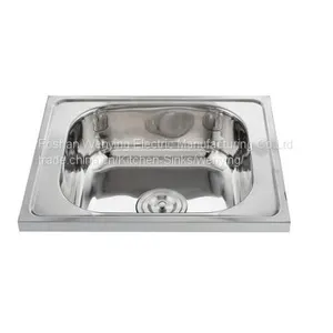 Russian Design 50*40 cm Rectangular Kitchen Sink Without Faucet thumbnail-1