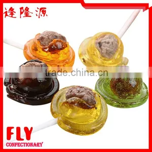 Brown Sugar Sour Chinese Plum Candy Lollipop thumbnail-1