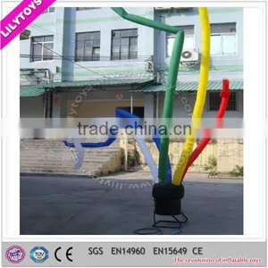 High Quality 3meters to 10m Custom Logo Advertising Dancing Man Inflatable Sky Tube Air Dancer thumbnail-4