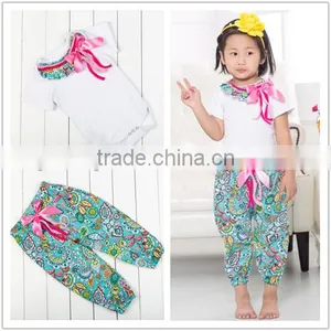 Top Quality 2016 New Fashion Baby Girls Clothes , Girls Boutique Outfits , Baby Clothing Sets thumbnail-3