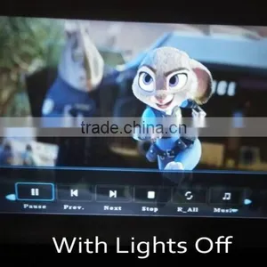 Wireless Presentation View 1500:1 Projector With 60W LED Lamp thumbnail-6
