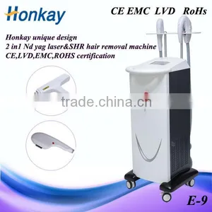 Eyebrow Removal 2016 Most Popular Beauty Equipment New Style Whitening Skin SHR + YAG Laser Multifunctional Machine For Beauty Salon thumbnail-1