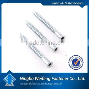 Confirmat Screws,Hex Drive With Deep Hole,confirmat Screw thumbnail-3