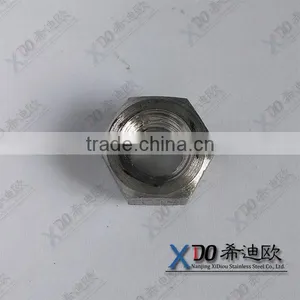 Inconel601 High Strength Hardware Fastener Din Standard Stainless Steel Hexagon Nut Din 934 thumbnail-1