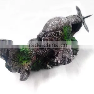 Wholesale Resin Aquarium Decorations Ornaments Seabed Aircraft Plane for Aquarium&fish Tank thumbnail-5