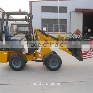 Chinese CE 4WD Good Quality Mini Wheel Loader thumbnail-1