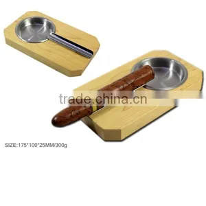 Bulk Stocked Wooden Mini Pocket Cigar Ashtray (XJJD20) thumbnail-3