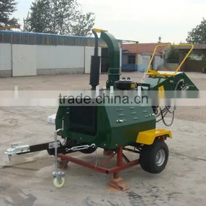 Wood Chipper/shredder With CE Diesel Engine Machine thumbnail-1