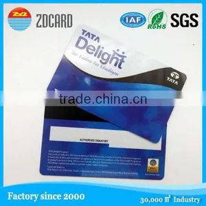 Custom Size Glossy Laminated Spot UV Pvc Card thumbnail-2