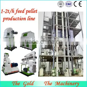 350 3-5T/H Poultry Feed Pellet Production Line /Feeding Equipment Line thumbnail-1