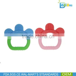 Wholesale Baby Teether Safety Animal Kids Chew Toys Good Grade Silicone Teething Toys thumbnail-5
