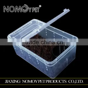 Nomo Portable Plastic Reptile Cage Breeding Box, for Insect and Small Reptile Keeping thumbnail-1