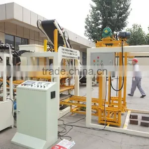 QT4-18 Full Auto Hydraform Full Auto Block Making Machine Sand Color Paver Brick Machine thumbnail-5