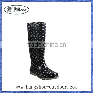 Sexy PVC Thigh High Transparent Rain Boots Wholesale thumbnail-1