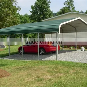 2 Car Metal Carport,High Snow Load Carport,Modern Cantilever Carport for Car Parking thumbnail-4