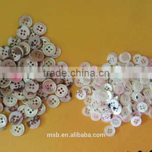 Hot Sales Natural Trocas Shell Custom Shirt Button thumbnail-2