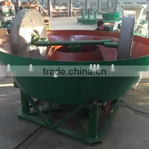 CIQ Wet Pan Mill Double Wheel Dressing Gold Grinding Machine From China thumbnail-4