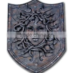 Souvenir Wooden Shield With Custom Metal Emblem thumbnail-2