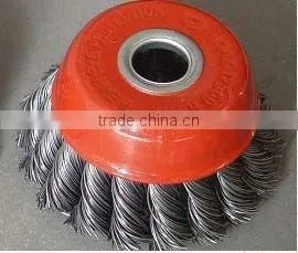Wire Cup Brush, Knot Type thumbnail-1