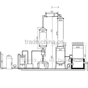Used Oil Distillation Recycling Machine To Diesel Plant Made in China thumbnail-1