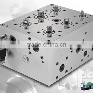 Aluminium Hydraulic Extrusion Plant Machine Parts Cartridge Manifold Units thumbnail-3