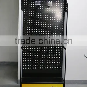 Flooring Standing Supermarket Metal Pegboard for Sale thumbnail-1