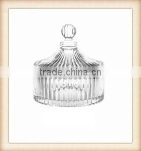 Wholesale Glass Candy Box With Lid High Quality Glassware thumbnail-1