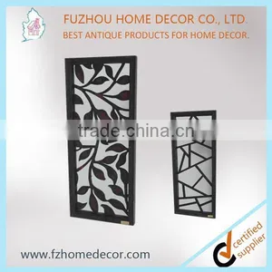 Antique Wood Hand Carved Wooden Mirror Frames for Home Decor thumbnail-4