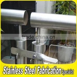 Fabrication Project Home Stair Stainless Steel Inox Railing China thumbnail-1