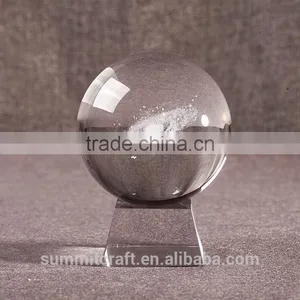 Personalized Crystal Ball Centerpiece Decoration Galaxy Crystal Ball thumbnail-1