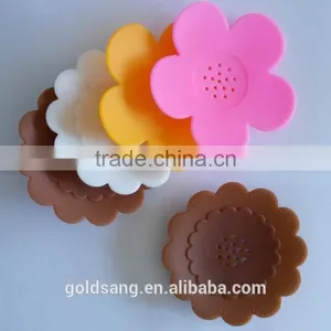 Colorful Pig Flower Shapes Annimal Shape Silicone Soap Dish Soap Holder thumbnail-3