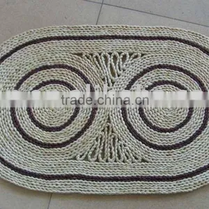 Oval Maize Mat in Double Colors thumbnail-1