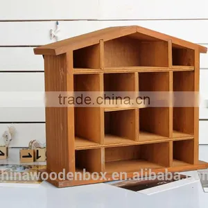 High Quality Wooden Storage Mini Storage Bin for House thumbnail-4