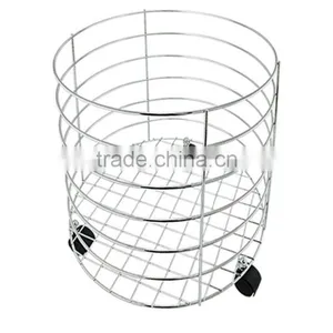 Stainless Steel Wire Towel Basket thumbnail-1