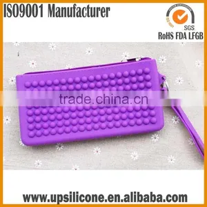 Silicone Coin Purse With Zipper Silicon Hand Bag thumbnail-2
