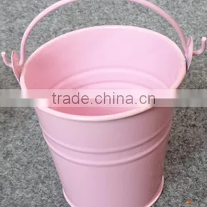 1L 2L 3L Small Galvanized Metal Bucket / Galvanised Metal Zinc Bucket Pail thumbnail-4