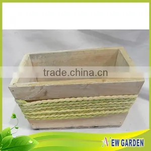 Products You Can Import From China Eco-friendly Wood Memorial Flower Pots thumbnail-4